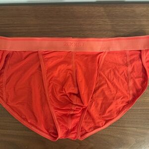 Men’s Salmon 2xist Sports Brief. Size Large.